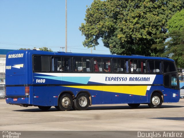 Expresso Araguari 1400 na cidade de Goiânia, Goiás, Brasil, por Douglas Andrez. ID da foto: 1200801.