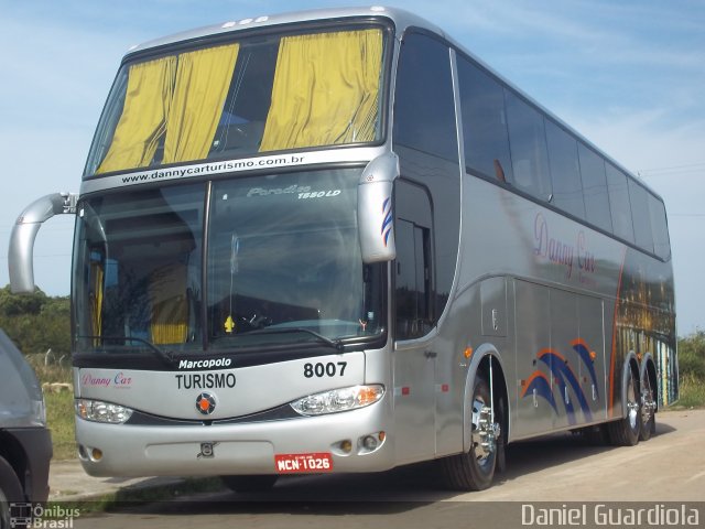 Dannycar Turismo 8007 na cidade de Florianópolis, Santa Catarina, Brasil, por Daniel Guardiola. Número da foto: #1200290.