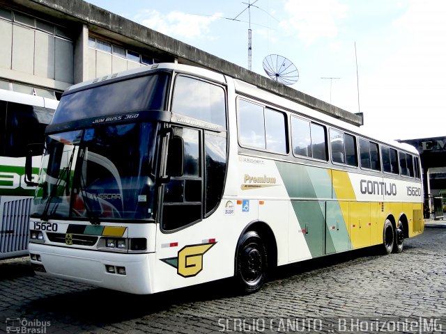 Empresa Gontijo de Transportes 15620 na cidade de Belo Horizonte, Minas Gerais, Brasil, por Sérgio Augusto Braga Canuto. ID da foto: 1200242.