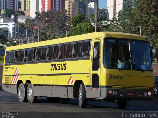 Viação Itapemirim 30093 na cidade de Ribeirão Preto, São Paulo, Brasil, por Fernando Reis. ID da foto: 1201675.