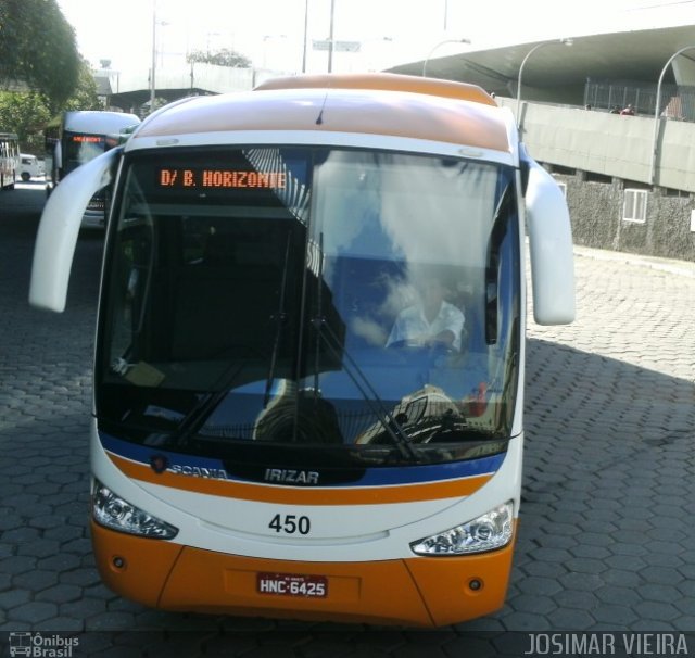 Viação Sertaneja 450 na cidade de Belo Horizonte, Minas Gerais, Brasil, por Josimar Vieira. ID da foto: 1202045.