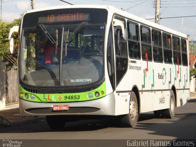 Viação Piracema de Transportes 94853 na cidade de Piracicaba, São Paulo, Brasil, por Gabriel Ramos Gomes. Número da foto: #1202945.