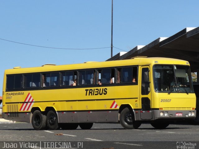 Viação Itapemirim 20507 na cidade de Teresina, Piauí, Brasil, por João Victor. ID da foto: 1203141.