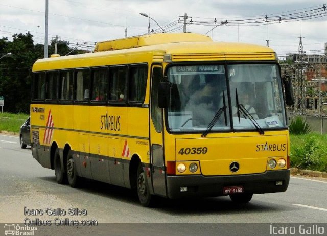 Viação Itapemirim 40359 na cidade de Governador Valadares, Minas Gerais, Brasil, por Wanderson Vinícius Amorim. ID da foto: 1204541.