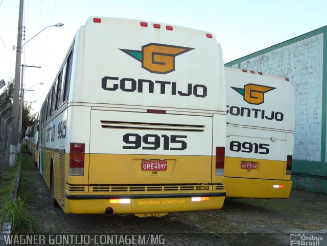 Empresa Gontijo de Transportes 9915 na cidade de Contagem, Minas Gerais, Brasil, por Wagner Gontijo Várzea da Palma-mg. ID da foto: 1203724.