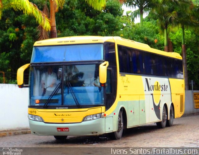 Viação Nordeste 1070 na cidade de Fortaleza, Ceará, Brasil, por Ivam Santos. Número da foto: #1204121.