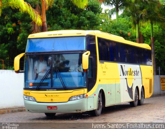 Viação Nordeste 1070 na cidade de Fortaleza, Ceará, Brasil, por Ivam Santos. ID da foto: 1204121.