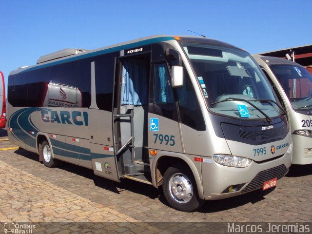 Viação Garcia 7995 na cidade de Londrina, Paraná, Brasil, por Marcos Jeremias. ID da foto: 1207296.