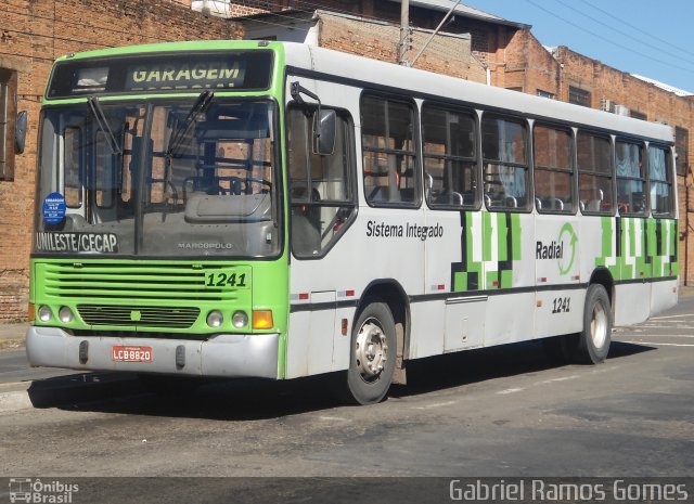 Viação Millenium 1241 na cidade de Piracicaba, São Paulo, Brasil, por Gabriel Ramos Gomes. ID da foto: 1208592.