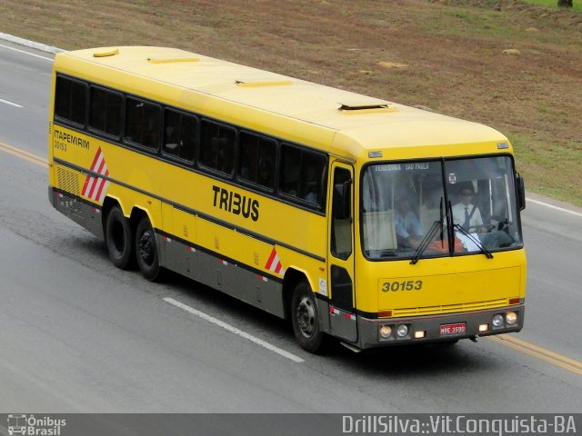 Viação Itapemirim 30153 na cidade de Vitória da Conquista, Bahia, Brasil, por Drill Silva. ID da foto: 1207964.