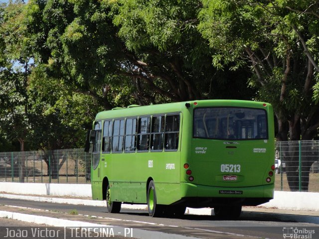 EMTRACOL - Empresa de Transportes Coletivos 05213 na cidade de Teresina, Piauí, Brasil, por João Victor. ID da foto: 1208114.