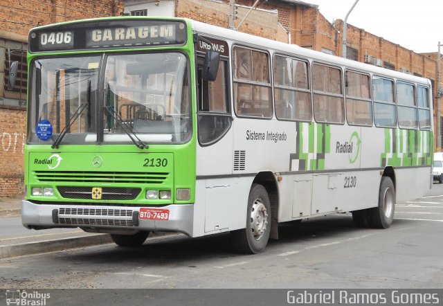 Empresa Auto Ônibus Paulicéia 2130 na cidade de Piracicaba, São Paulo, Brasil, por Gabriel Ramos Gomes. Número da foto: #1208671.