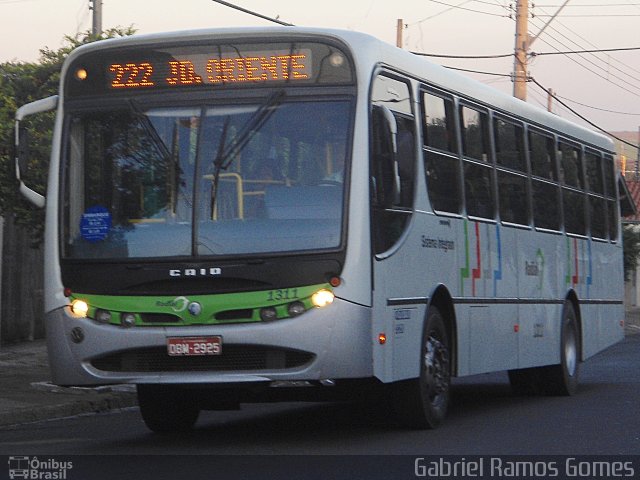 Viação Millenium 1311 na cidade de Piracicaba, São Paulo, Brasil, por Gabriel Ramos Gomes. Número da foto: #1208602.