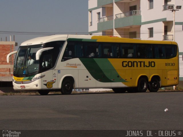 Empresa Gontijo de Transportes 18130 na cidade de Nova Serrana, Minas Gerais, Brasil, por Jonas  de Luca. Número da foto: #1208052.