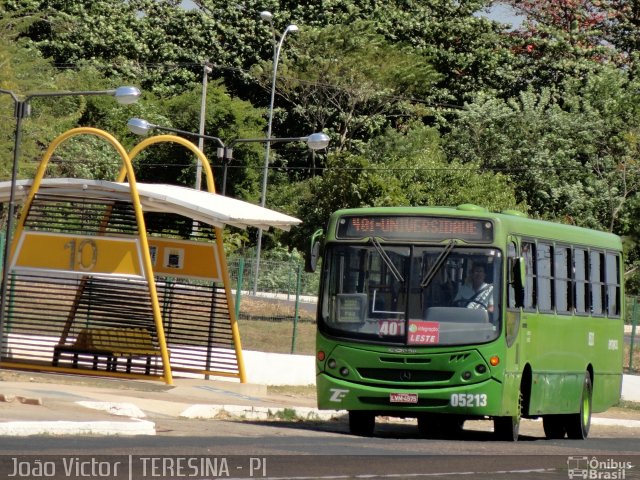 EMTRACOL - Empresa de Transportes Coletivos 05213 na cidade de Teresina, Piauí, Brasil, por João Victor. Número da foto: #1208148.