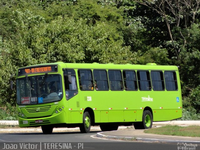 EMTRACOL - Empresa de Transportes Coletivos 05238 na cidade de Teresina, Piauí, Brasil, por João Victor. ID da foto: 1208094.