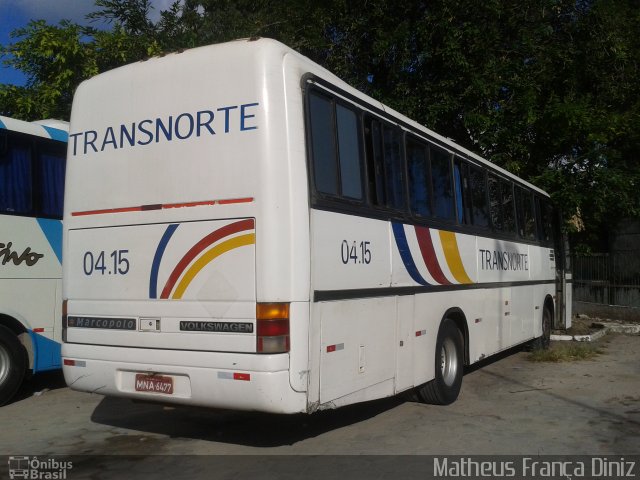 Transnorte - Transporte Nordeste 04.15 na cidade de João Pessoa, Paraíba, Brasil, por Matheus França Diniz. ID da foto: 1208289.