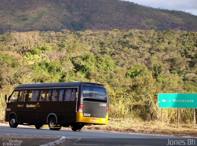 Golden Bus 2020 na cidade de Sabará, Minas Gerais, Brasil, por Jones Bh. Número da foto: #1253657.