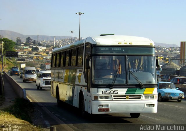 Empresa Gontijo de Transportes 8595 na cidade de Belo Horizonte, Minas Gerais, Brasil, por Adão Raimundo Marcelino. Número da foto: #1254493.