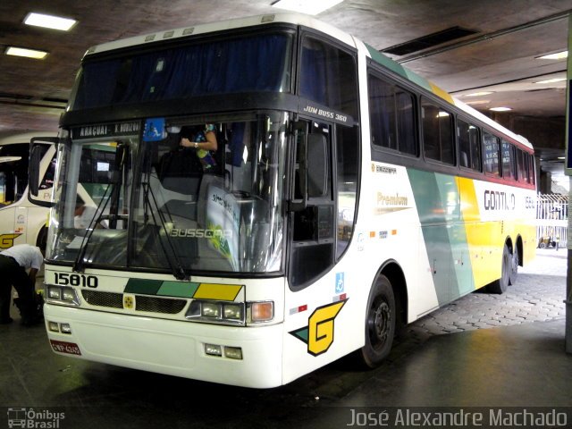 Empresa Gontijo de Transportes 15810 na cidade de Belo Horizonte, Minas Gerais, Brasil, por J. Alexandre Machado. ID da foto: 1253389.