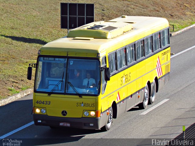 Viação Itapemirim 40433 na cidade de Resende, Rio de Janeiro, Brasil, por Flávio Oliveira. ID da foto: 1253444.