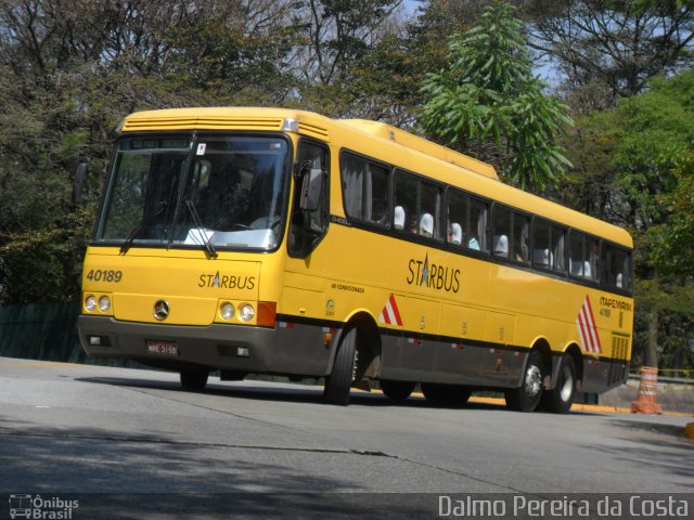 Viação Itapemirim 40189 na cidade de São Paulo, São Paulo, Brasil, por Dalmo Pereira da Costa. ID da foto: 1271736.