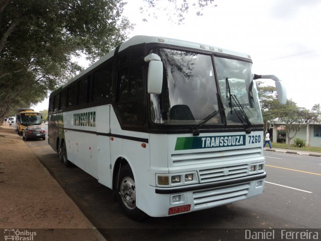 TransSouza Turismo 7260 na cidade de Feira de Santana, Bahia, Brasil, por Daniel  Ferreira. Número da foto: #1272098.