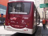 Viação Gatusa Transportes Urbanos 7 6665 na cidade de São Paulo, São Paulo, Brasil, por Fernando Santos. Número da foto: #:id.