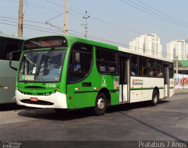 Viação Santa Brígida 1 1745 na cidade de São Paulo, São Paulo, Brasil, por Cristiano Soares da Silva. Número da foto: #1275747.