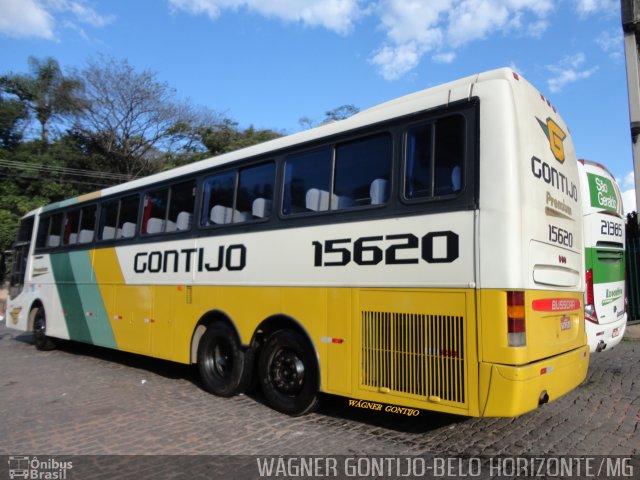 Empresa Gontijo de Transportes 15620 na cidade de Belo Horizonte, Minas Gerais, Brasil, por Wagner Gontijo Várzea da Palma-mg. ID da foto: 1275640.