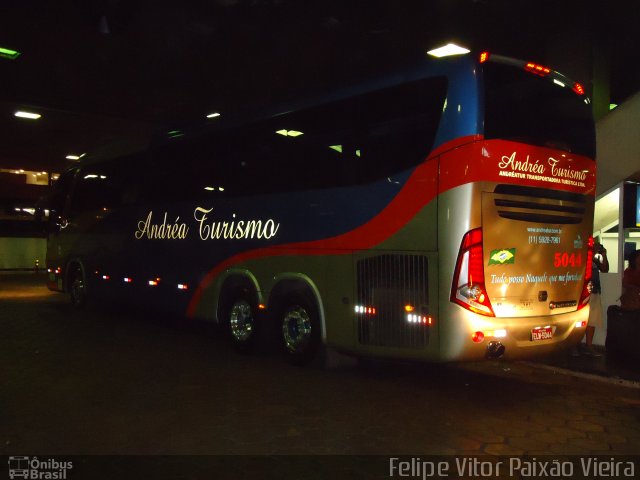 Andréatur - Andréa Turismo 5044 na cidade de Belo Horizonte, Minas Gerais, Brasil, por Felipe Vitor Paixão Vieira. Número da foto: #1276259.