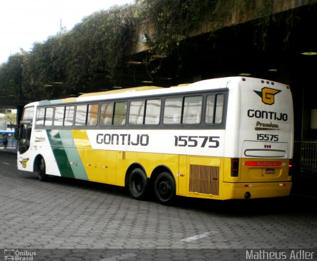 Empresa Gontijo de Transportes 15575 na cidade de Belo Horizonte, Minas Gerais, Brasil, por Matheus Adler. ID da foto: 1274823.