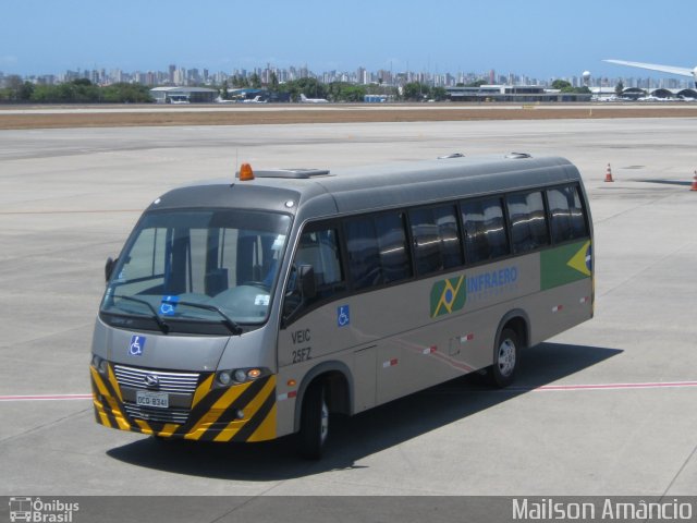 Infraero Aeroportos Brasileiros 25FZ na cidade de Fortaleza, Ceará, Brasil, por Mailson Amâncio. Número da foto: #1275042.