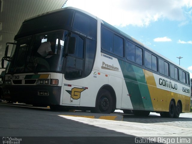 Empresa Gontijo de Transportes 15230 na cidade de Jequié, Bahia, Brasil, por Gabriel Bispo. ID da foto: 1275833.