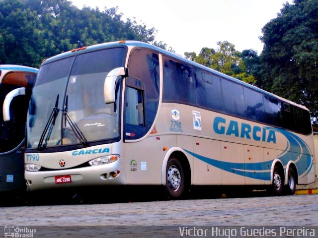 Viação Garcia 7790 na cidade de Maringá, Paraná, Brasil, por Victor Hugo Guedes Pereira. Número da foto: #1276831.