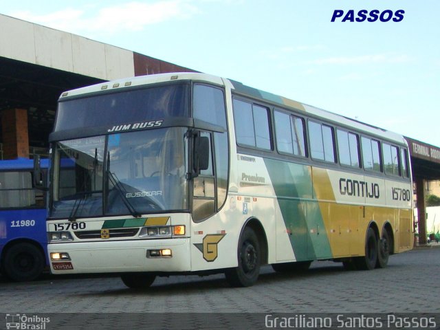 Empresa Gontijo de Transportes 15780 na cidade de Coronel Fabriciano, Minas Gerais, Brasil, por Graciliano Santos Passos. Número da foto: #1276457.