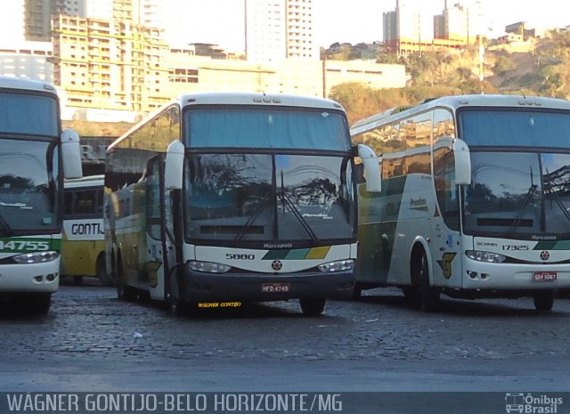 Empresa Gontijo de Transportes 5880 na cidade de Belo Horizonte, Minas Gerais, Brasil, por Wagner Gontijo Várzea da Palma-mg. ID da foto: 1277079.