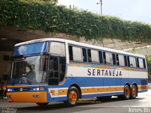 Viação Sertaneja 1820 na cidade de Belo Horizonte, Minas Gerais, Brasil, por Jones Bh. ID da foto: 1276984.