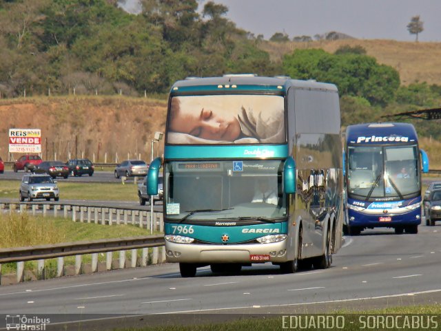 Viação Garcia 7966 na cidade de Sorocaba, São Paulo, Brasil, por EDUARDO - SOROCABUS. Número da foto: #1277737.
