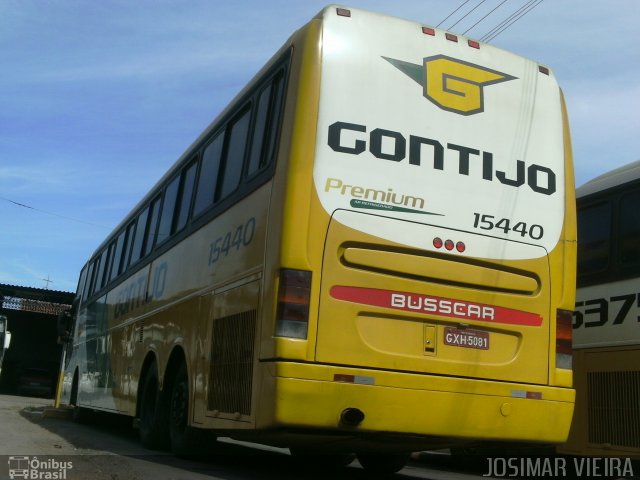 Empresa Gontijo de Transportes 15440 na cidade de Curvelo, Minas Gerais, Brasil, por Josimar Vieira. ID da foto: 1276800.