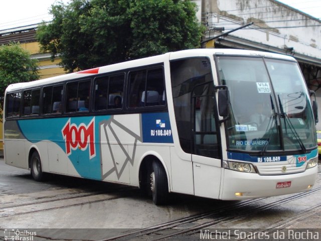 Auto Viação 1001 RJ 108.049 na cidade de Rio de Janeiro, Rio de Janeiro, Brasil, por Michel Soares da Rocha. Número da foto: #1279454.
