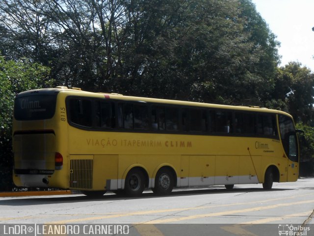 Viação Itapemirim 8115 na cidade de São Paulo, São Paulo, Brasil, por Leandro Carneiro. Número da foto: #1279785.