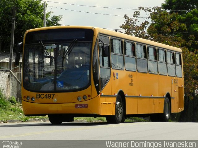 Transporte Coletivo Glória BC497 na cidade de Curitiba, Paraná, Brasil, por Wagner Domingos Ivanesken. Número da foto: #1280376.