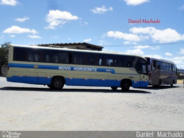 Viação Novo Horizonte 908911 na cidade de Vitória da Conquista, Bahia, Brasil, por Daniel  Machado. Número da foto: #1281330.