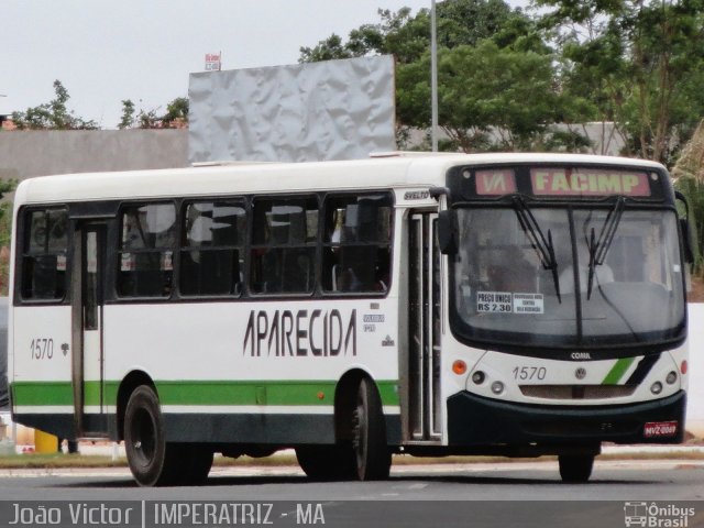 Viação Nossa Senhora Aparecida 1570 na cidade de Imperatriz, Maranhão, Brasil, por João Victor. Número da foto: #1281893.