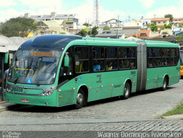 Transporte Coletivo Glória BB606 na cidade de Curitiba, Paraná, Brasil, por Wagner Domingos Ivanesken. Número da foto: #1280469.