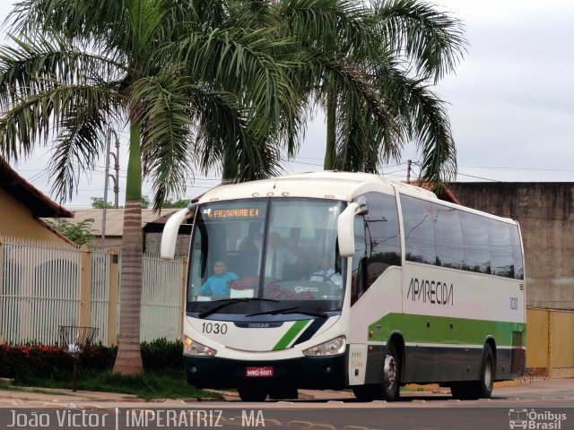 Viação Nossa Senhora Aparecida 1030 na cidade de Imperatriz, Maranhão, Brasil, por João Victor. Número da foto: #1281906.