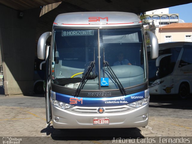 Transporte Coletivo Santa Maria 285 na cidade de Belo Horizonte, Minas Gerais, Brasil, por Antonio Carlos Fernandes. ID da foto: 1280605.