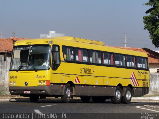 Viação Itapemirim 40351 na cidade de Teresina, Piauí, Brasil, por João Victor. Número da foto: #1281689.