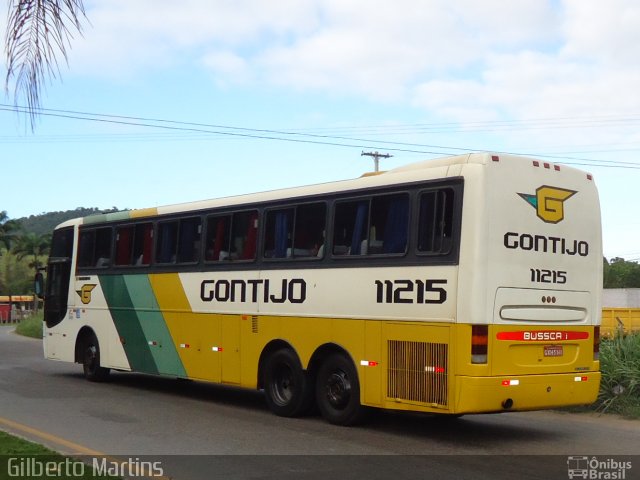 Empresa Gontijo de Transportes 11215 na cidade de Viana, Espírito Santo, Brasil, por Gilberto Martins. ID da foto: 1282939.